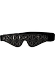 Sinful Vinyl Blindfold Black