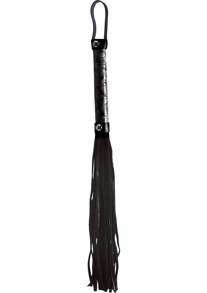 Sinful Whip Flogger Black