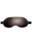 Edge Leather Blindfold Black