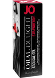 Jo Oral Delight Flavored Arousal Gel Strawberry 1 Ounce