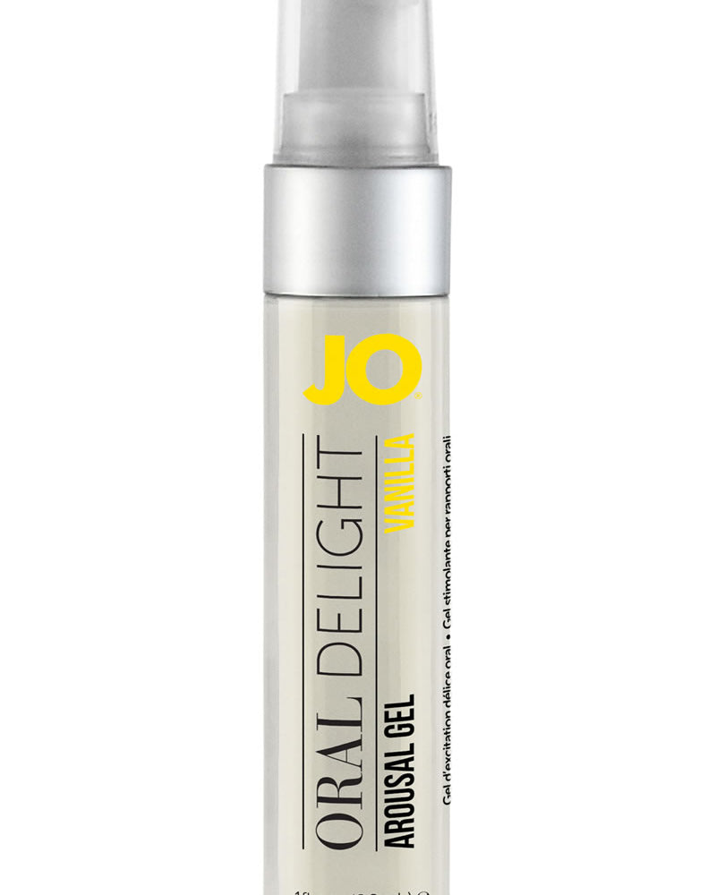 Jo Oral Delight Flavored Arousal Gel Vanilla Thrill 1 Ounce