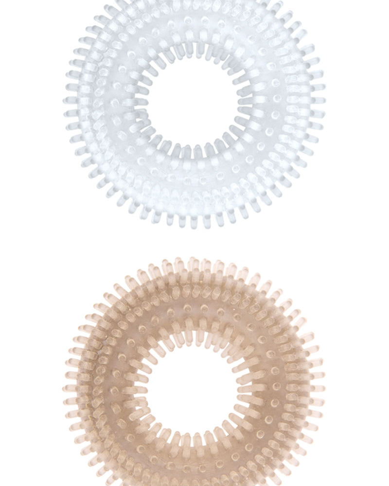 Anillos para el pene acanalados Mack Tuff, 2 unidades por paquete