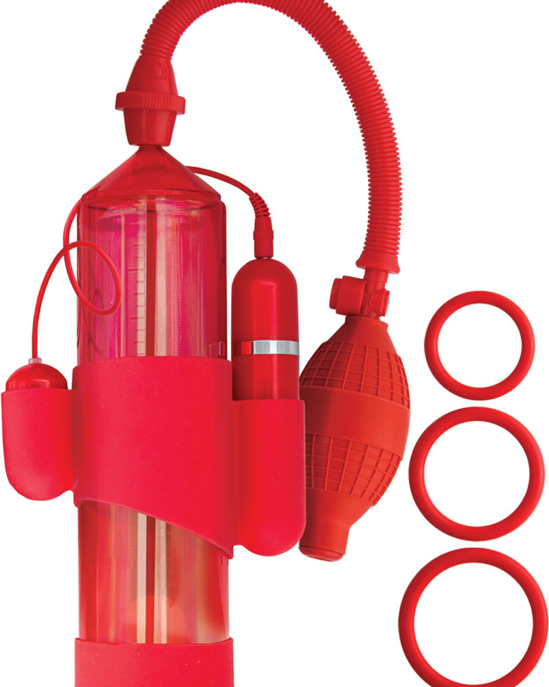 Mack Tuff Vibrating Steelmaker Vibrating Pump Red