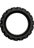 Mack Tuff Large Tire Silicone Cock Ring Waterproof Black 1.45 Inch Diameter