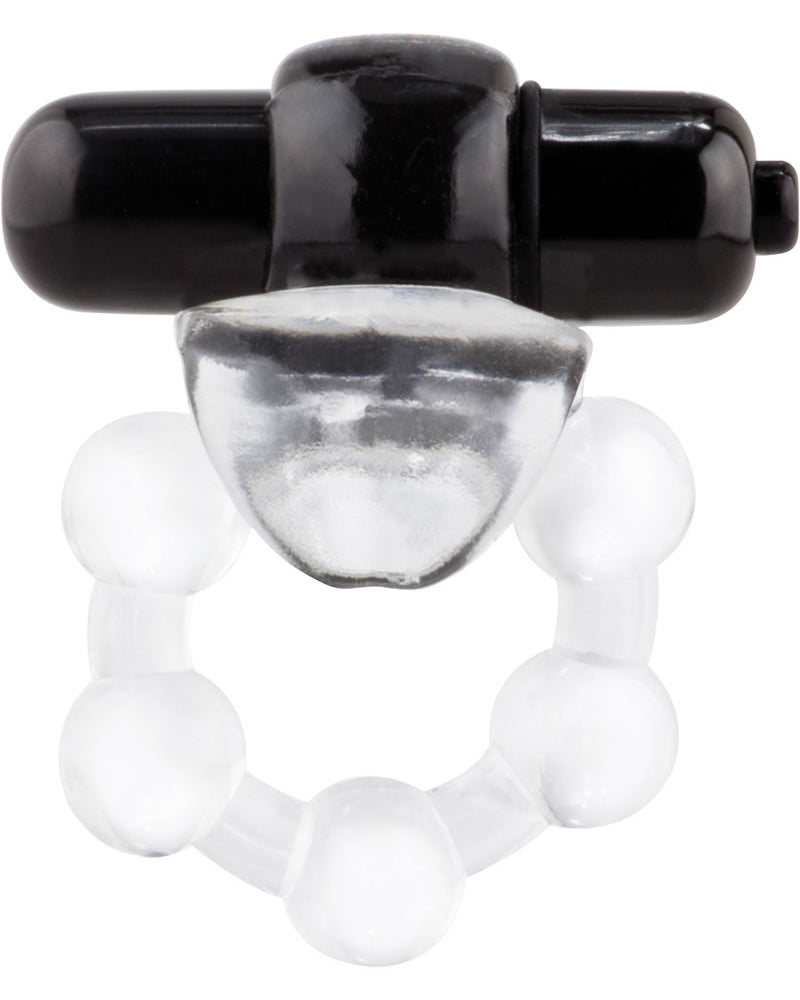 Screaming O Overtime Silicone Vibrating Cockring Waterproof Black