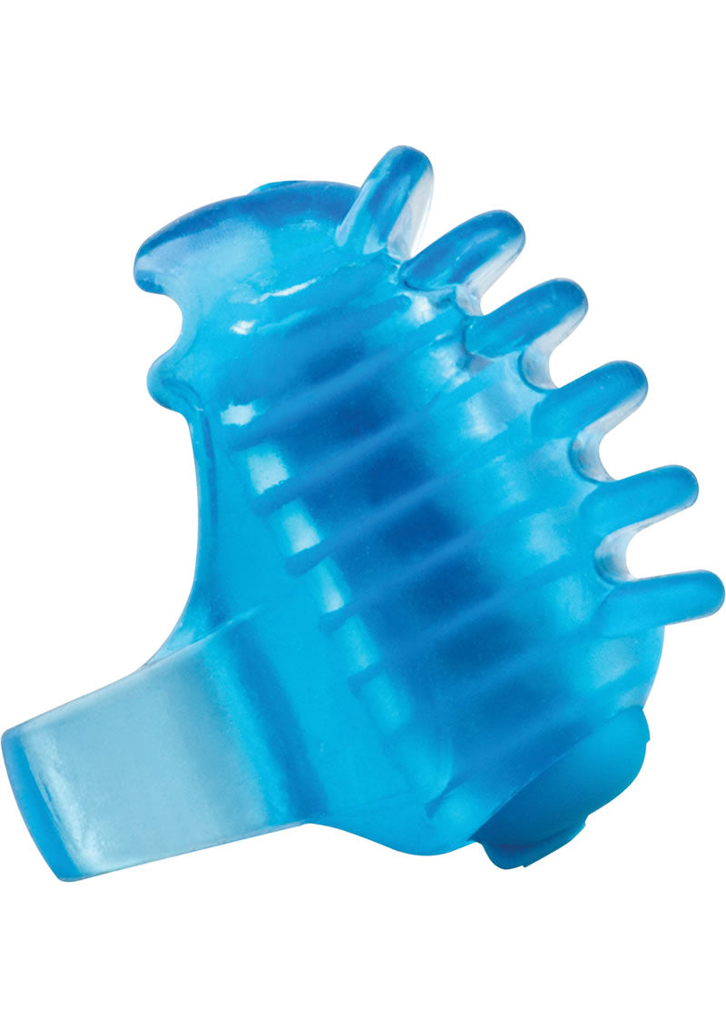 Screaming O Fing O Tips Silicone Finger Massagers Blue