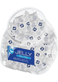 Lubricante a base de agua ID Jelly Lubes, sobres de 10 mililitros, 144 unidades por recipiente