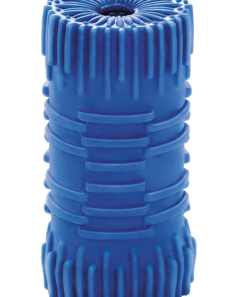 Masturbador reversible premium Apollo Grip Stroker azul