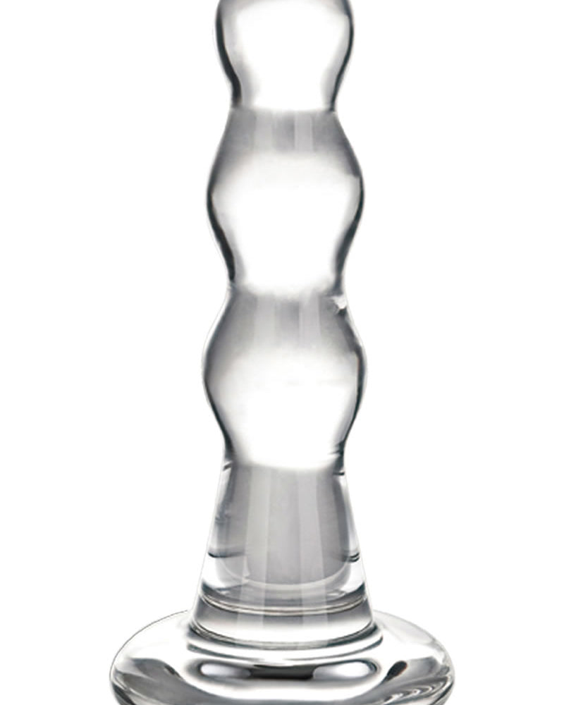 Tapón anal con cuentas de vidrio Triple Play