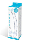 Glas Double Trouble Glass Dildo Clear