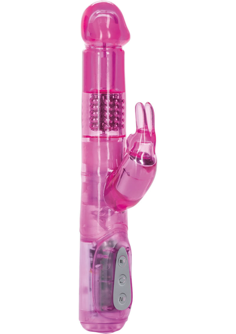 Passion Pals Jack Rabbit Vibe Waterproof Pink 4.75 Inch