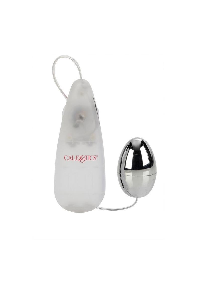 Pocket Exotics Vibrating Egg Silver 2 Inch