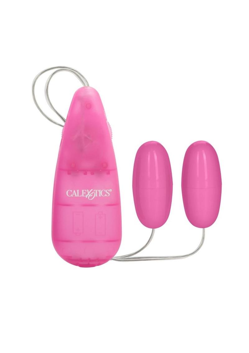 Pocket Exotics Vibrating Double Bullets Pink Passion