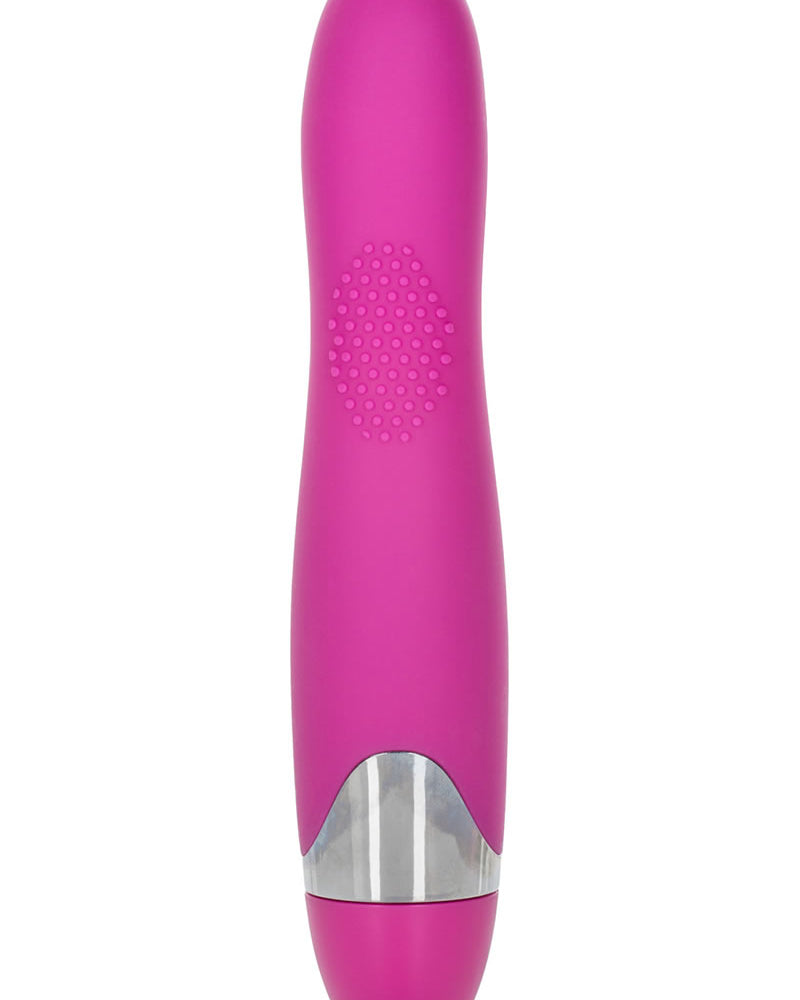 Vibrador de silicona Up Amp It Up rosa de 5,5 pulgadas