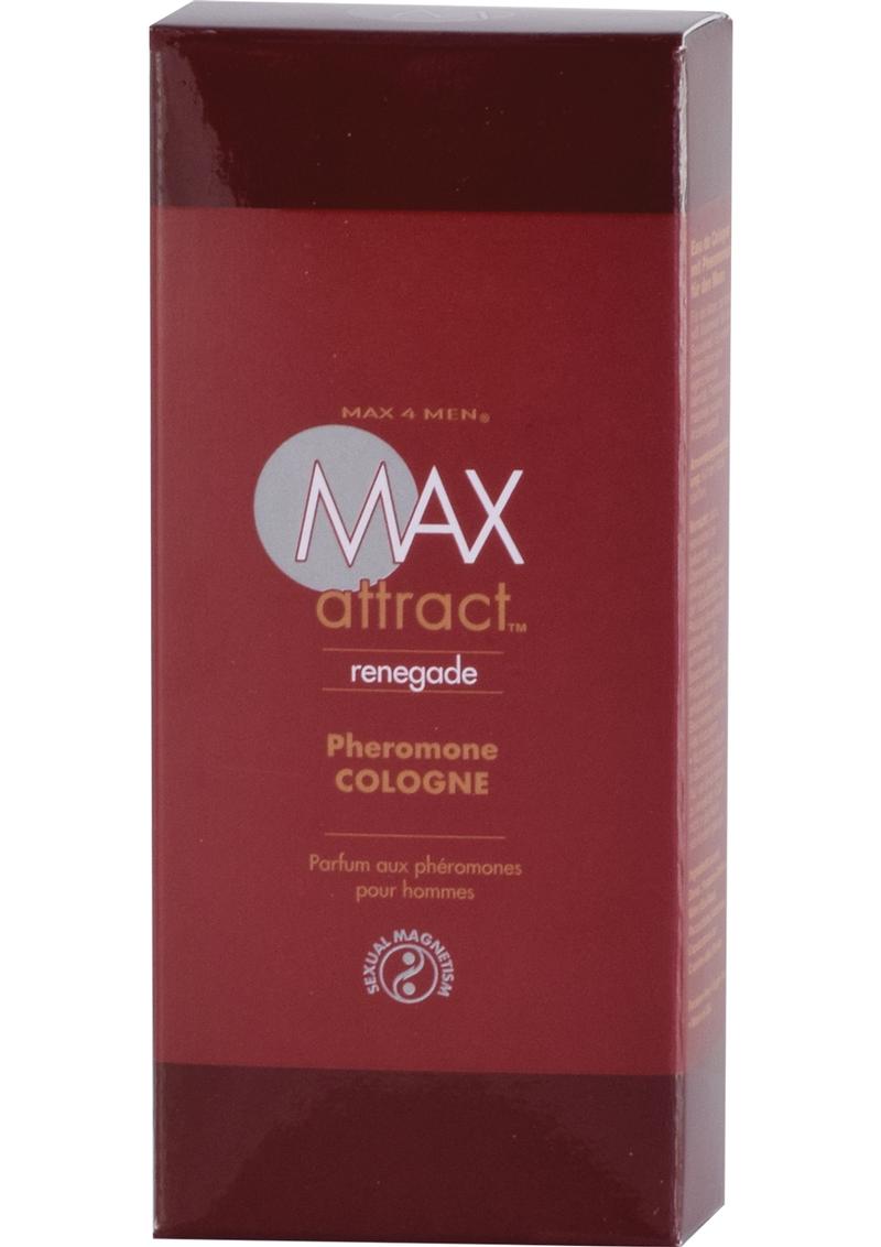 Colonia con infusión de feromonas Max Attract Renegade de 1 onza