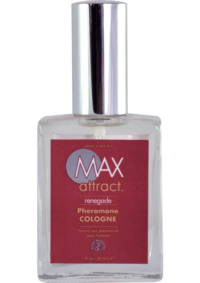 Colonia con infusión de feromonas Max Attract Renegade de 1 onza