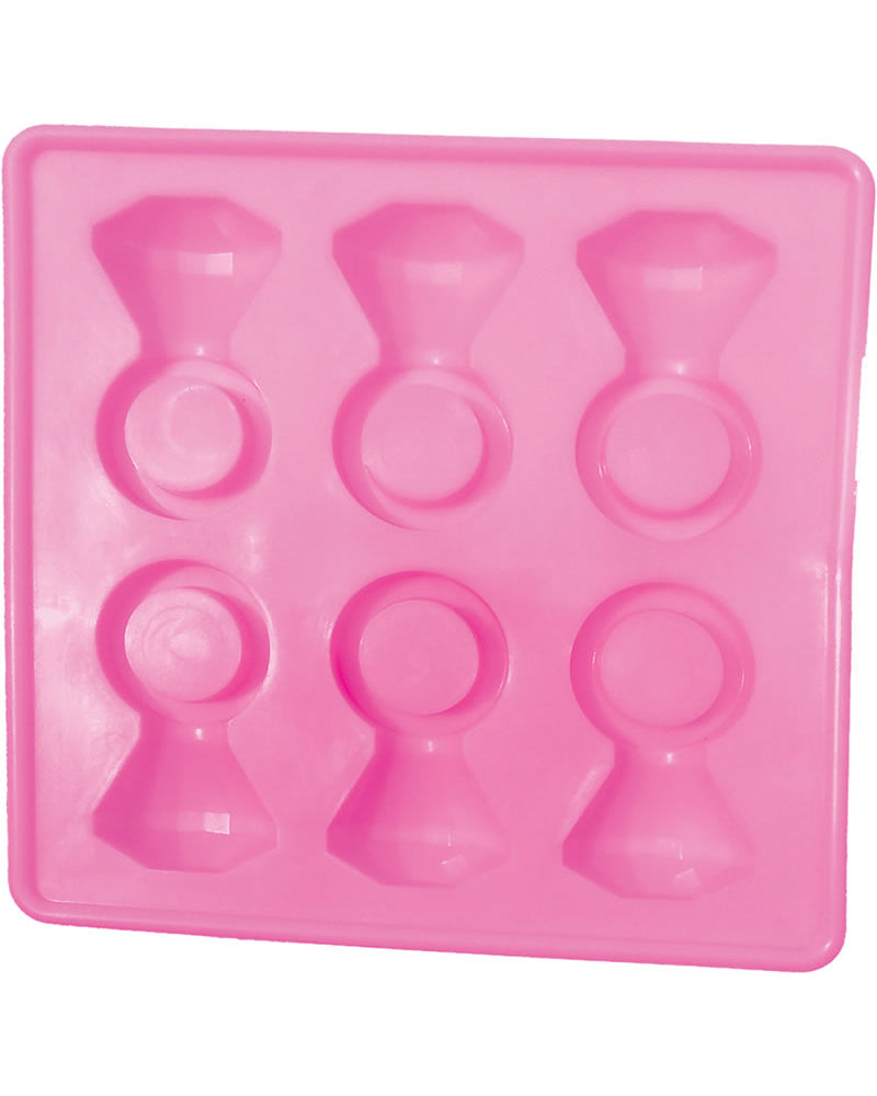 Bachelorette Party Diamond Ring Ice Cube Tray 2 Trays Per Pack