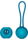 Juego de bolas de Kegel con peso individual de silicona Key Mini Stella I Egg Blue