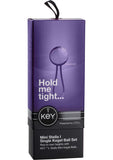 Juego de bolas de Kegel con peso individual de silicona Key Mini Stella I, color lavanda