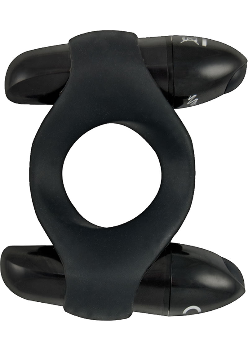 Anillo de silicona Mack Tuff Dual Power Ultra resistente al agua, color negro