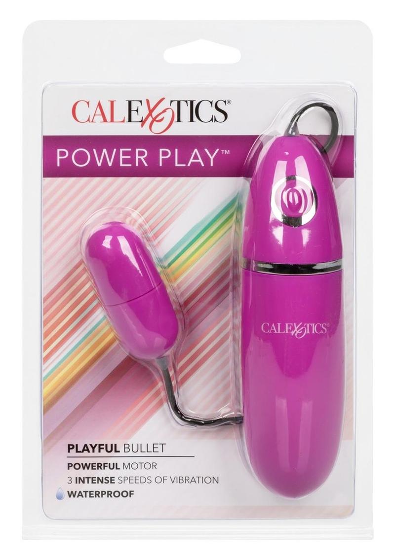 Power Play Playful Silicone Bullet Waterproof Purple 2.25 Inch