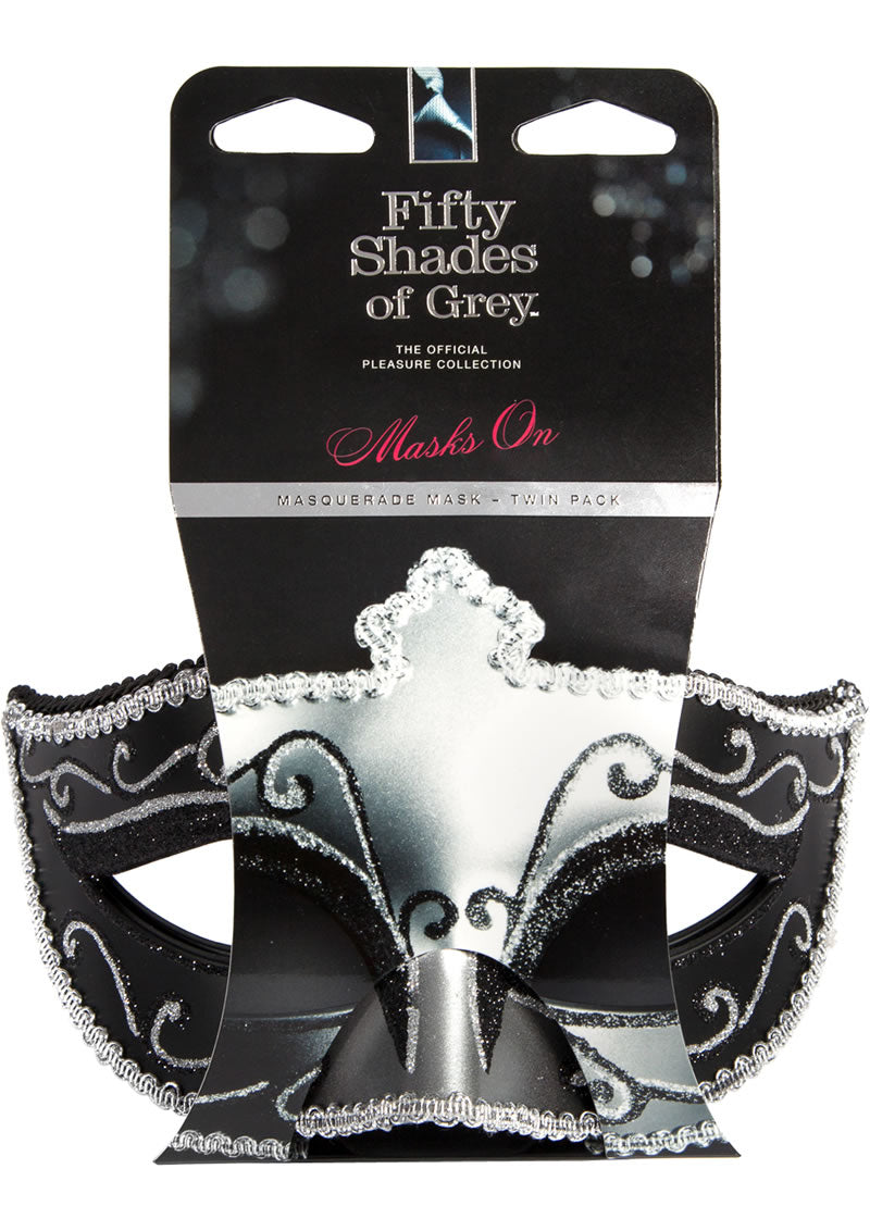 Fifty Shades Of Grey Masks On Twin Pack