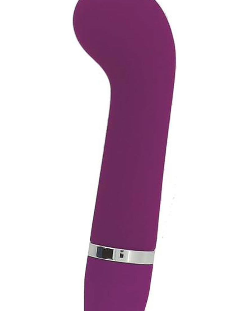 Mmmm mmm G Vibe de silicona resistente al agua morado de 5 pulgadas