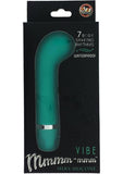 Mmmm mmm Silicone G Vibe Waterproof Teal 5 Inch