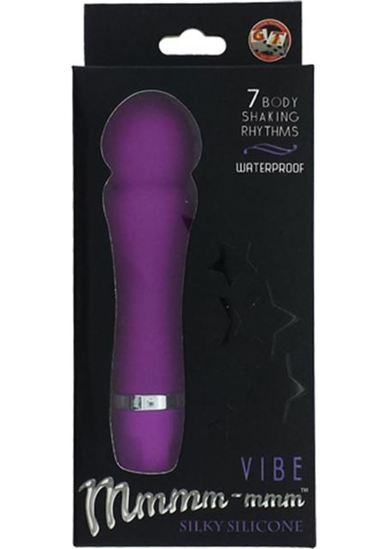 Mmmm mmm Silicone Pop Vibe Waterproof Lavender