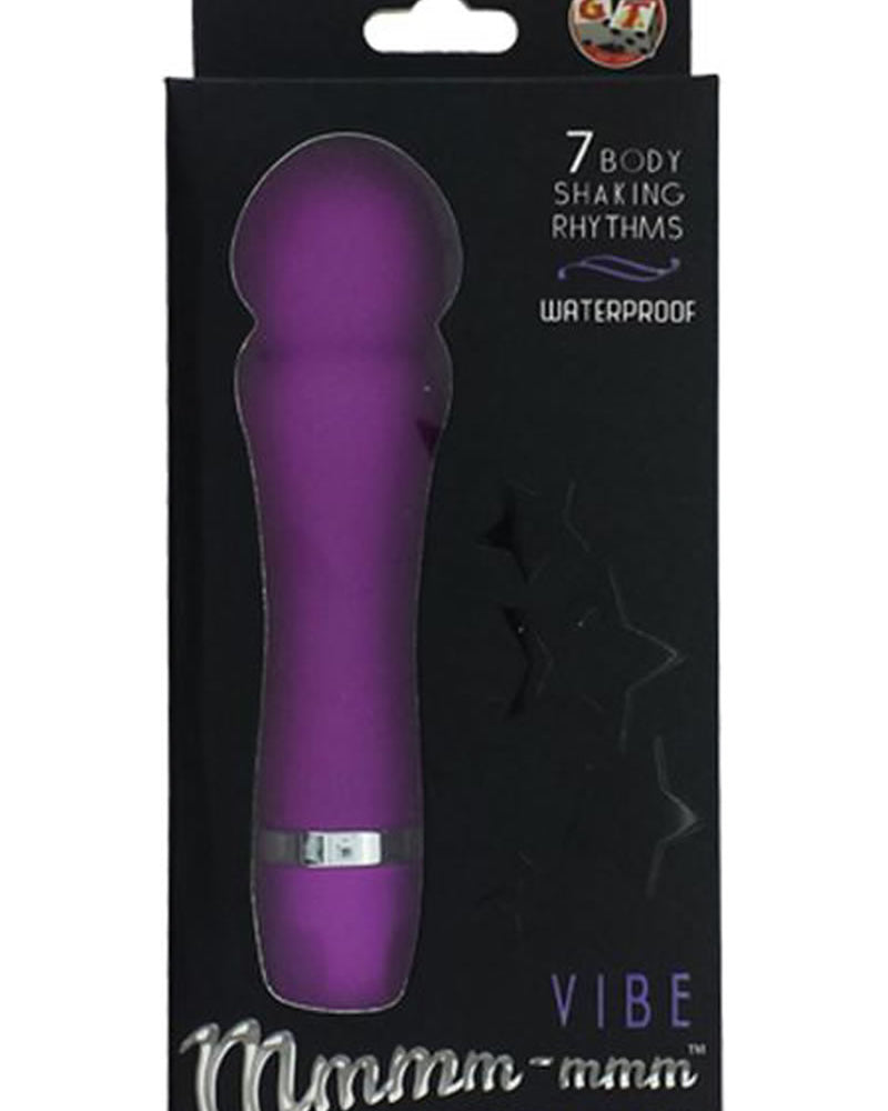 Mmmm mmm Vibrador Pop de Silicona Resistente al Agua Lavanda