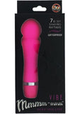 Mmmm mmm Vibrador Pop de Silicona Resistente al Agua Rosa