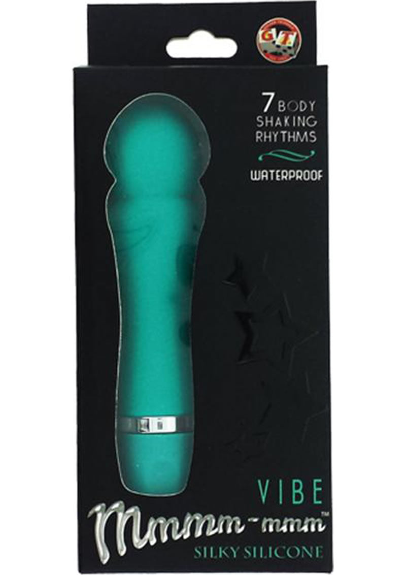 Mmmm mmm Silicone Pop Vibe Waterproof Teal