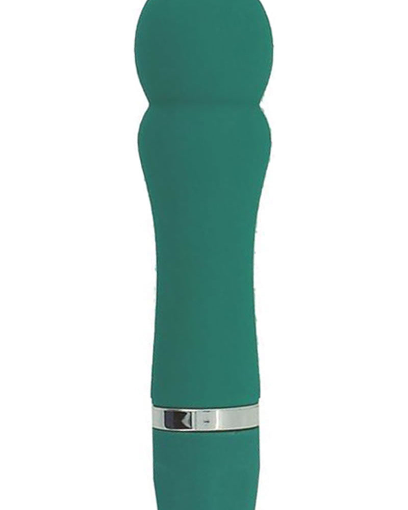 Mmmm mmm Vibrador Pop de silicona resistente al agua en color verde azulado