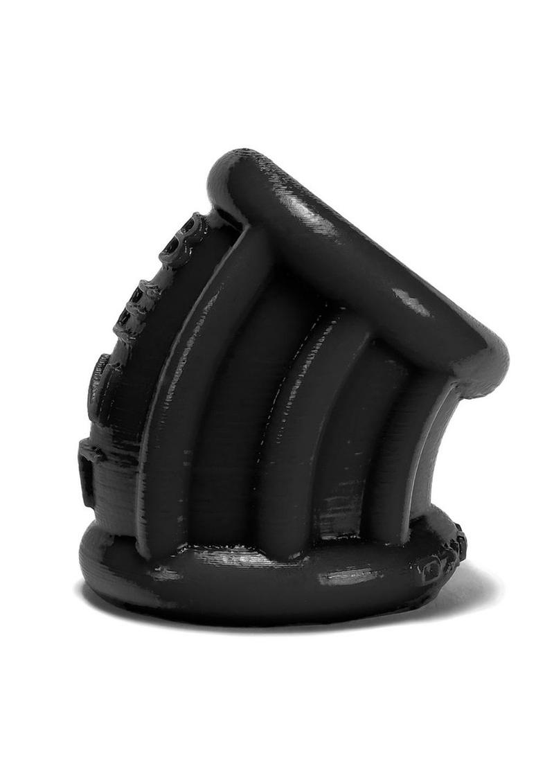 Bent 1 Curved Silicone Ballstretcher Black 2.25 Inch