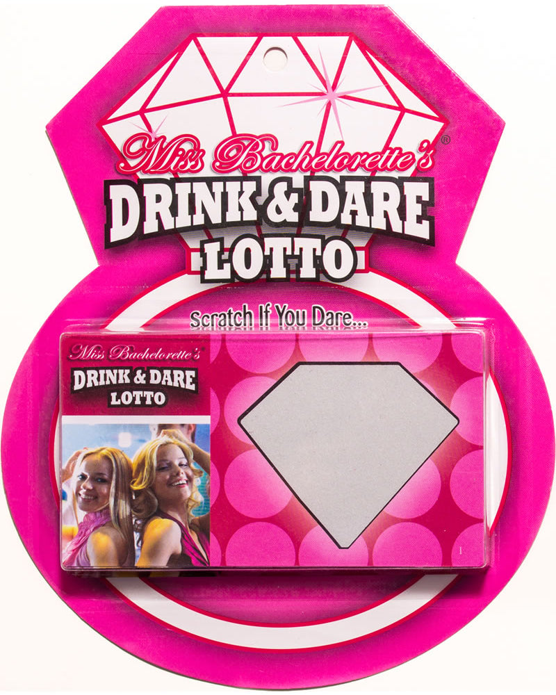 Miss Bachelorettes Drink And Dare Lotto Game 36 Cards