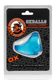 Anillo para el pene deportivo Atomic Jock Unit X, color azul hielo