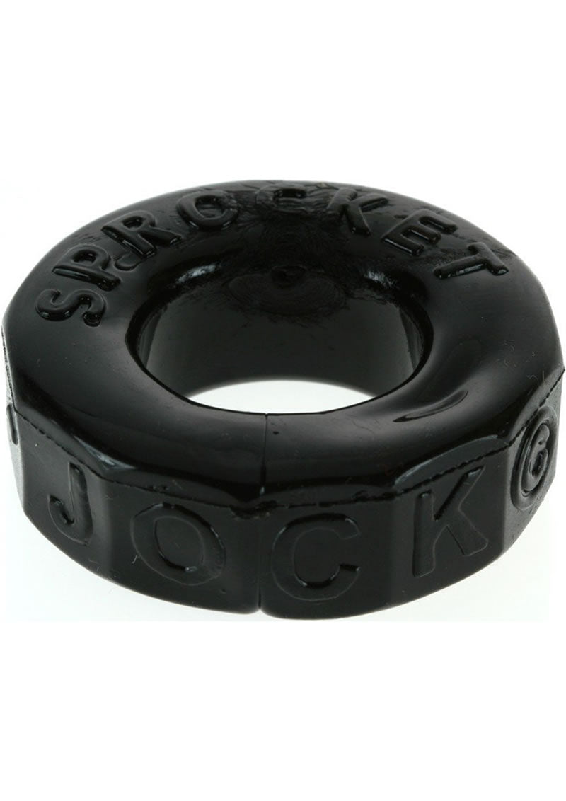 Anillo para el pene Sprocket negro 2,8 pulgadas