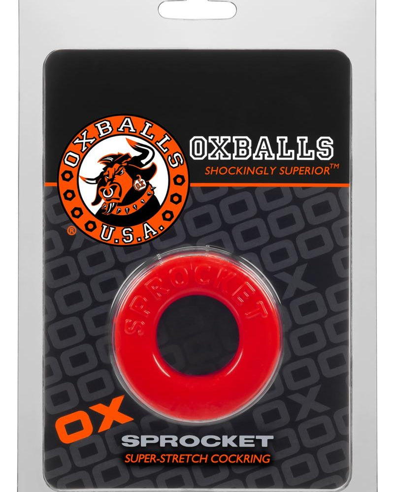 Piñón Cockring Rojo 2,8 pulgadas