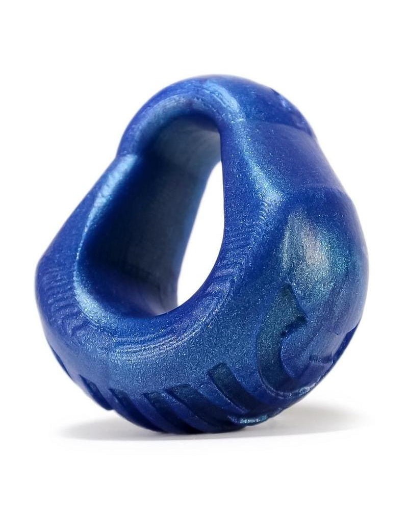 Hung Silicone Padded Cockring Blueballs 3 Inch Diameter