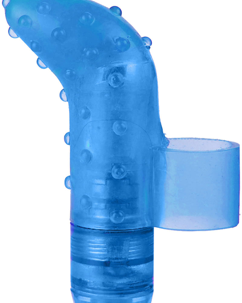 Diversión para los dedos impermeable azul