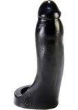 Penetrator Silicone Double Fucker Strapless Dildo Black 7 Inch