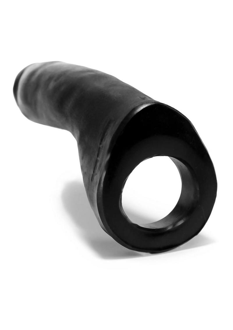 Penetrator Silicone Double Fucker Strapless Dildo Black 7 Inch