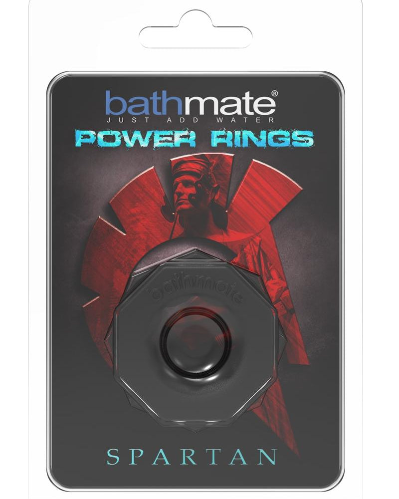 Anillo para el pene Spartan Power Ring de Bathmate, color negro
