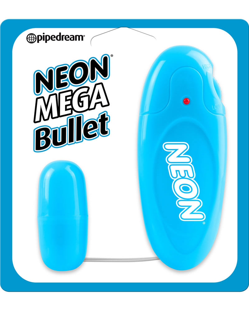 Mega bala de neón con controlador azul
