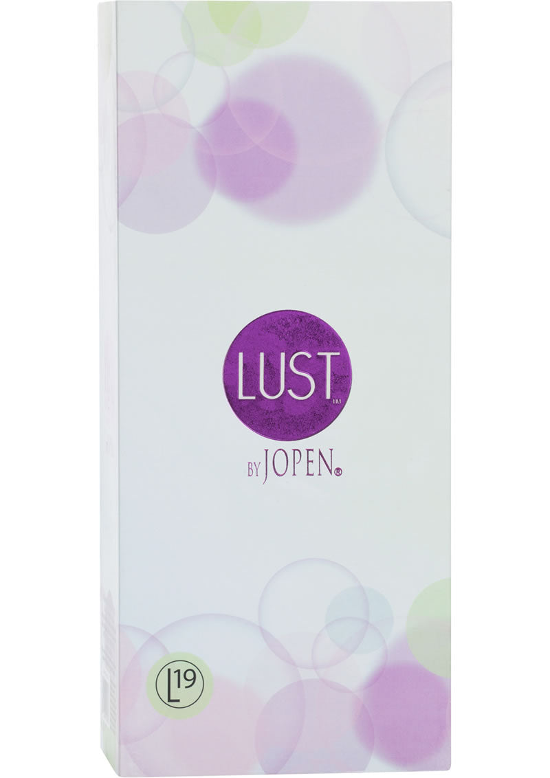 Masajeador de silicona recargable Lust L19 de triple motor, resistente al agua, morado, 8,75 pulgadas