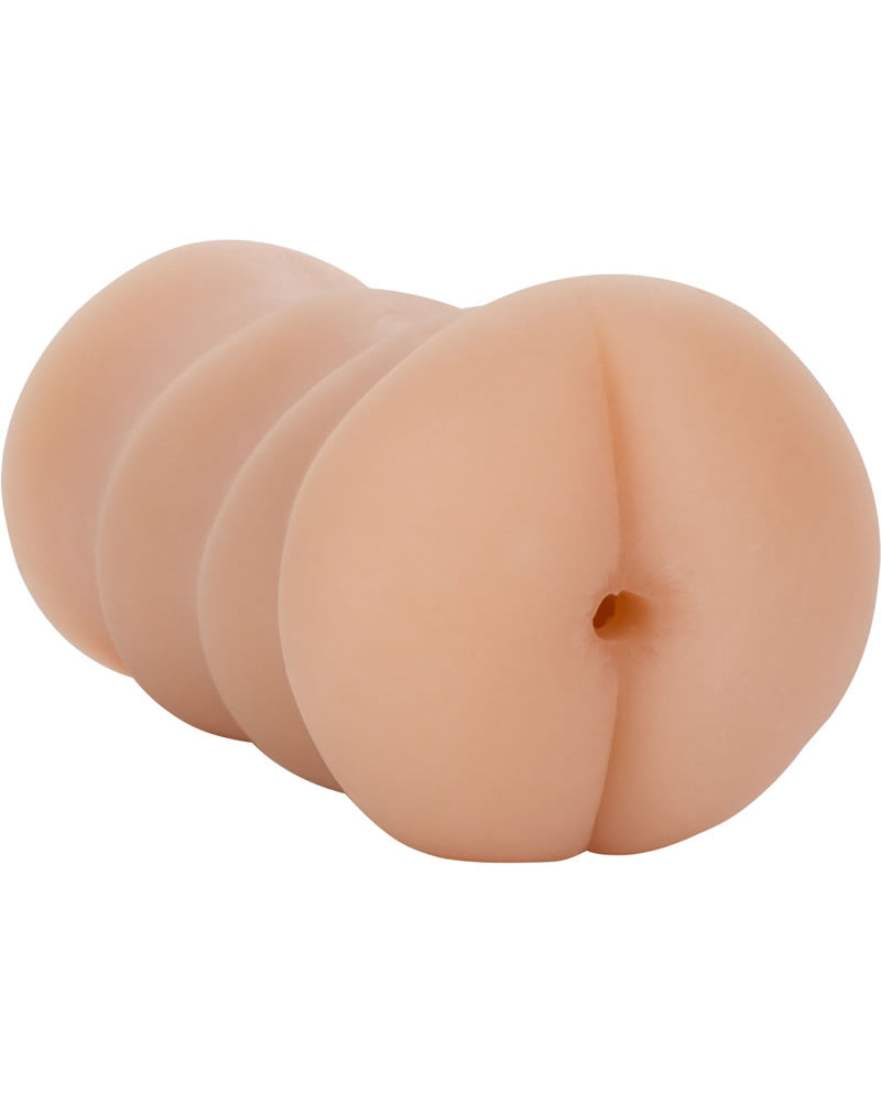 Masturbador masculino Vivid Raw Bang It Ass Stroker de 5,25 pulgadas color marfil