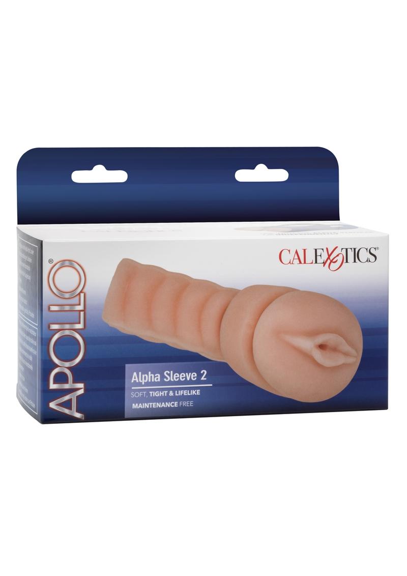 Apollo Alpha Sleeve 2 Vagina Masturbator Replacement Sleeve Flesh 7.5 Inch