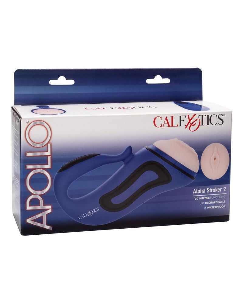 Masturbador recargable impermeable Apollo Alpha Stroker 2 de 10 pulgadas
