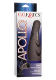 Apollo Hydro Power Stroker Silicone Masturbator Waterproof Grey 9.25 Inch