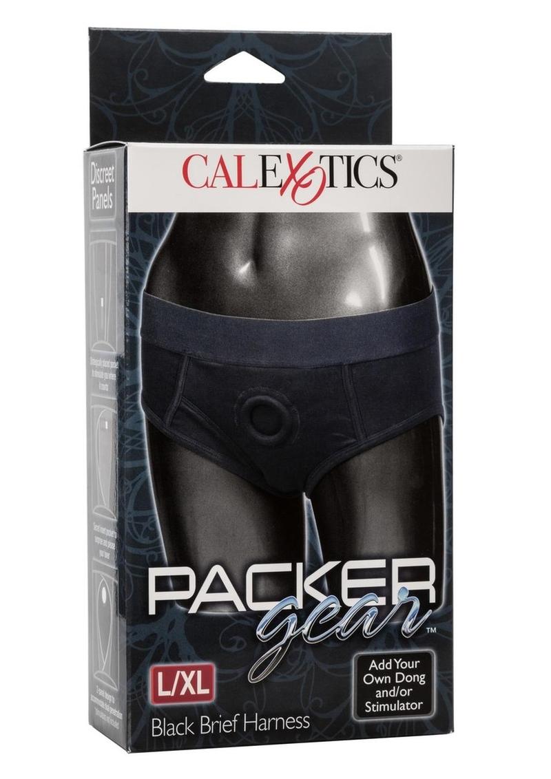 Packer Gear Black Brief Harness Large/Xtra Large